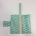Nappy Wallet - Chevron - Aqua Nappy Wallet - Chevron - Aqua